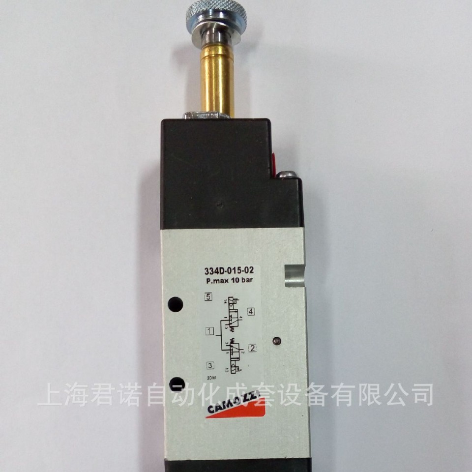 电磁阀 334D-015-02 CAMOZZI 康茂胜 3系列二位三通电磁阀