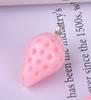 Cute three dimensional realistic fruit strawberry, resin, jewelry, pendant