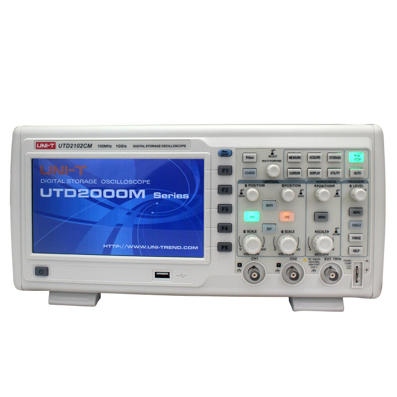 UNI-T优利德UTD2102CM/UTD2202CM/UTD2062CM数字储存示波器200M兆
