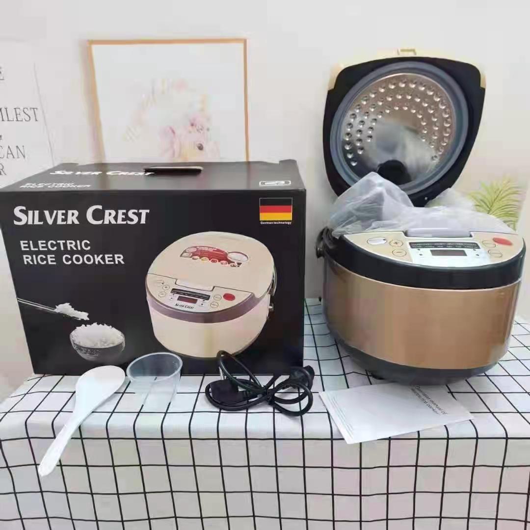 Cross-border intelligent reservation factory direct 5L rice cooker SILVER CREST Rice cooker English home