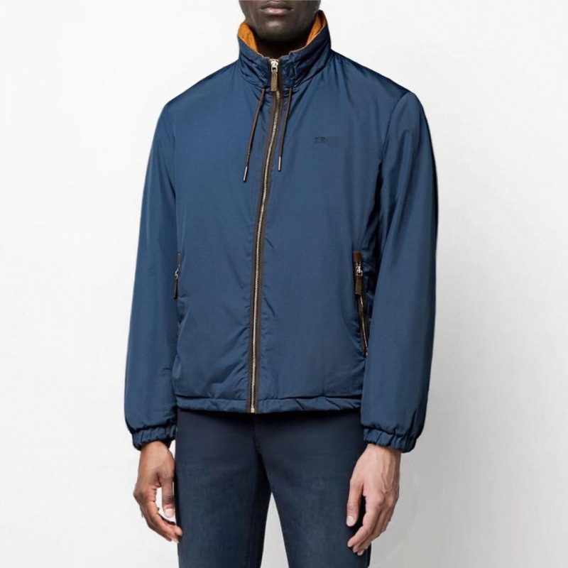 Europe-Z Asia 2025 Autumn and Winter New Fashion Letter Embroider Light Stand-Up Collar Jacket Men's down Jacket Trendy Europe-Z Asia 2025 Autumn and Winter New Fashion Letter Embroider Light Stand-Up Collar Jacket Men's down Jacket Trendy