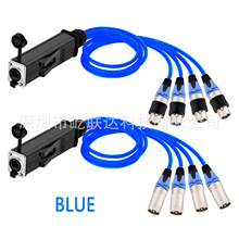 XLR Male/Female Connector Cable Audio Adapter Signal Extende