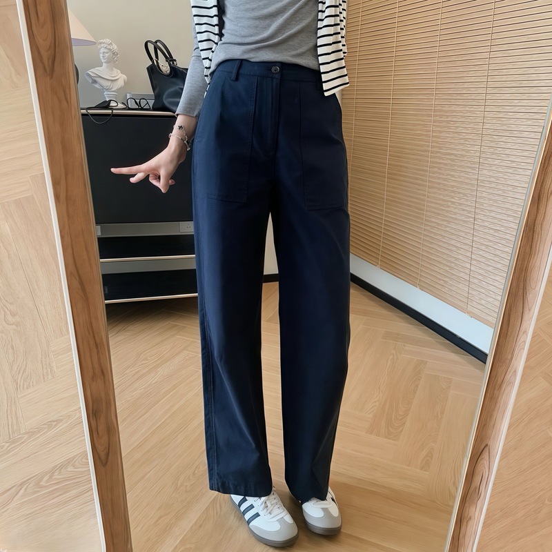 直筒西装裤大码女装显瘦休闲百搭春季新款长裤女夏时尚2025年高腰|undefined