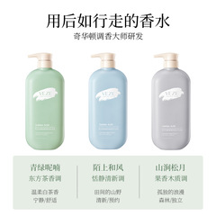 Manufacturer of Wholesale Fresh Cleansing Oil-Controlled Dandruff Shampoo and Skincare Set with Amino Acid Skin Smoothing Aroma Bath Soap