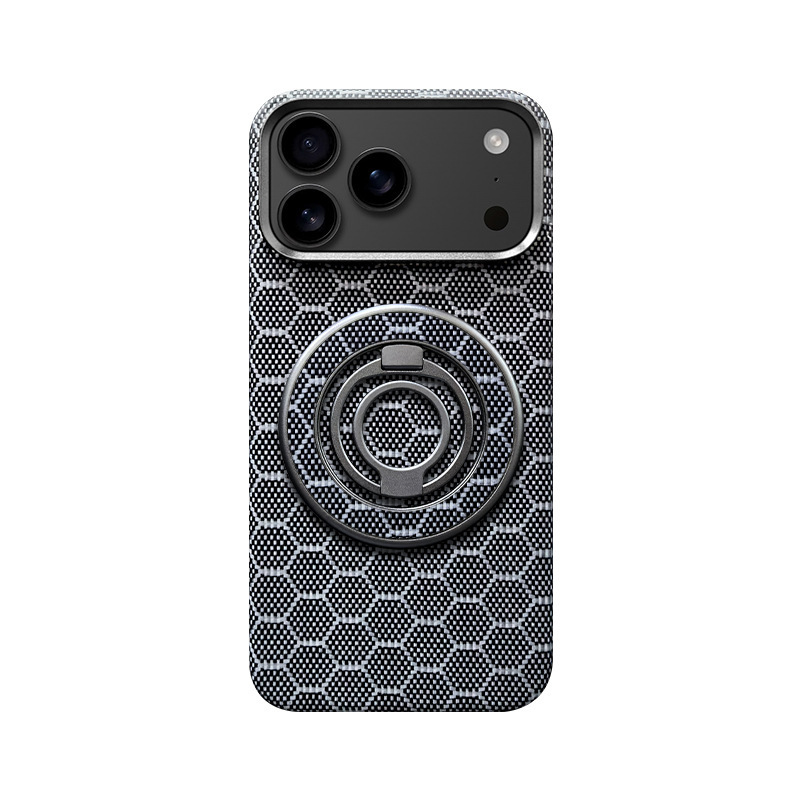 适用苹果17Air凯夫拉手机壳iphone17Promax芳纶纤维17磁吸保护套|undefined