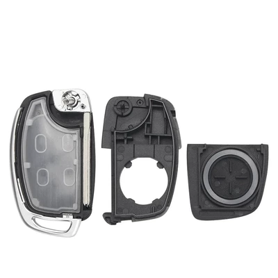 Button Folding Key Shell New: Car Keys