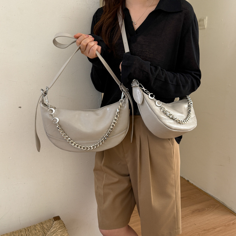 Bolsas populares de estilo extranjero diarias para mujeres 2026 nuevo estilo de cuero suave de viaje casual versátil exquisito bolso de bolsas de bolsas