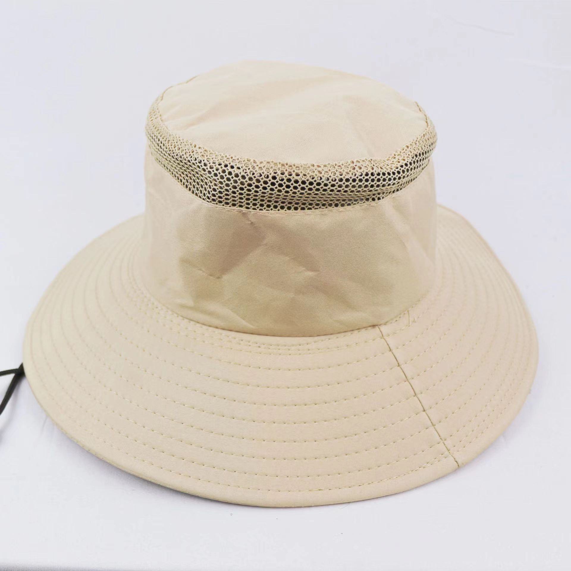 Sombrero de los hombres de verano sombrero de pesca de ala grande protección UV sombrero de pescador protección solar sombra de sol al aire libre sombrero fresco