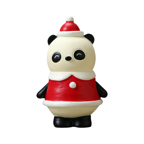 Christmas Circle Polar Bear Crocodile Penguin Old Man Backpack Resin Ornament Animal Christmas Creative Decorative Crafts