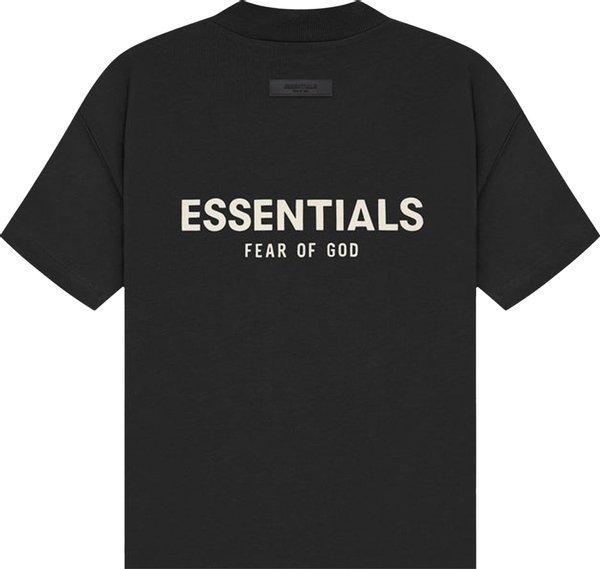 Fear of God Essentials Kids T-shirt Logo Black