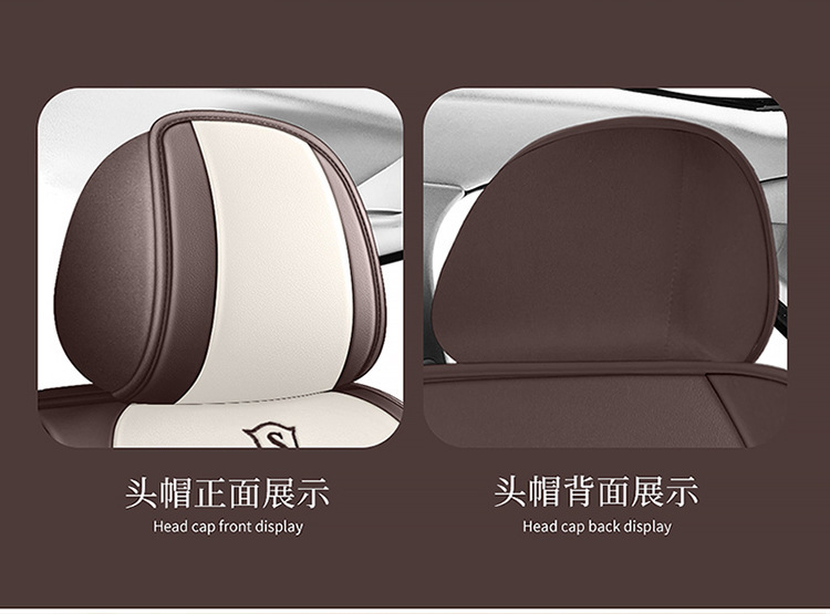 23 new all-inclusive Napa leather Four Seasons universal car seat cushion entity foreign trade export Amazon one-piece delivery