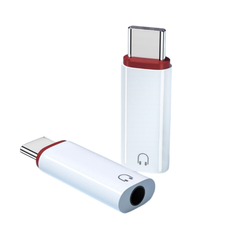 3.5mm to type c audio adapter mobile phone headset converter digital DAC for Apple Huawei