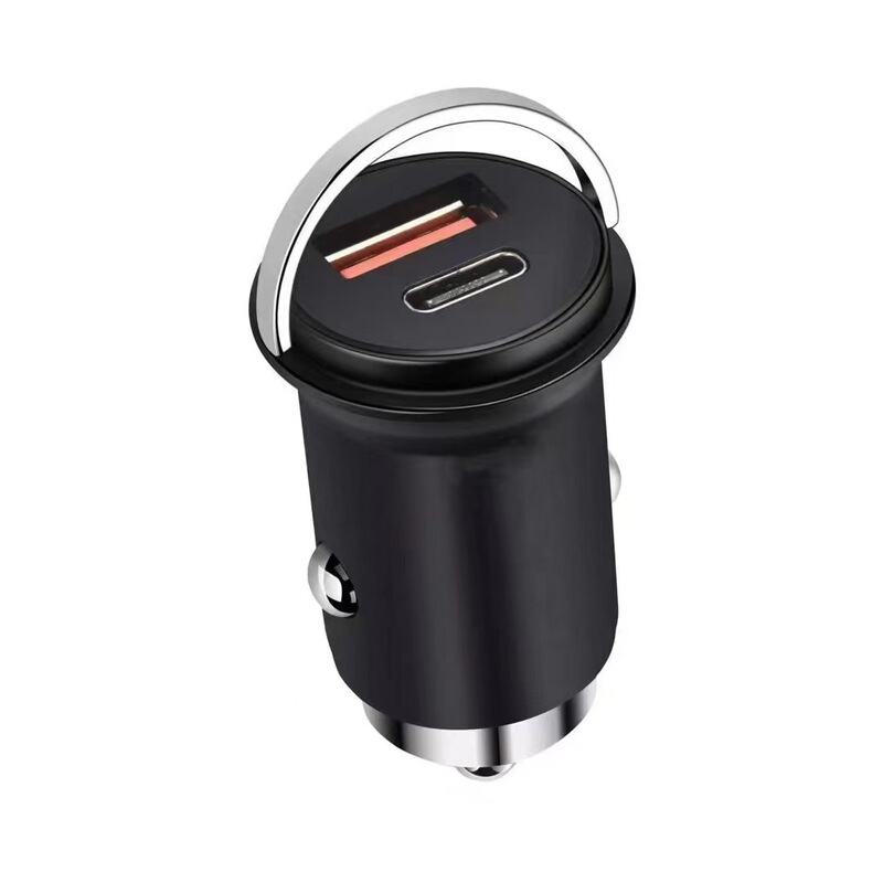 Leming 30Wpd+Qc Multi-Protocol Mini Car Charger Is Suitable for Charging Iphone17 Mobile Phones
