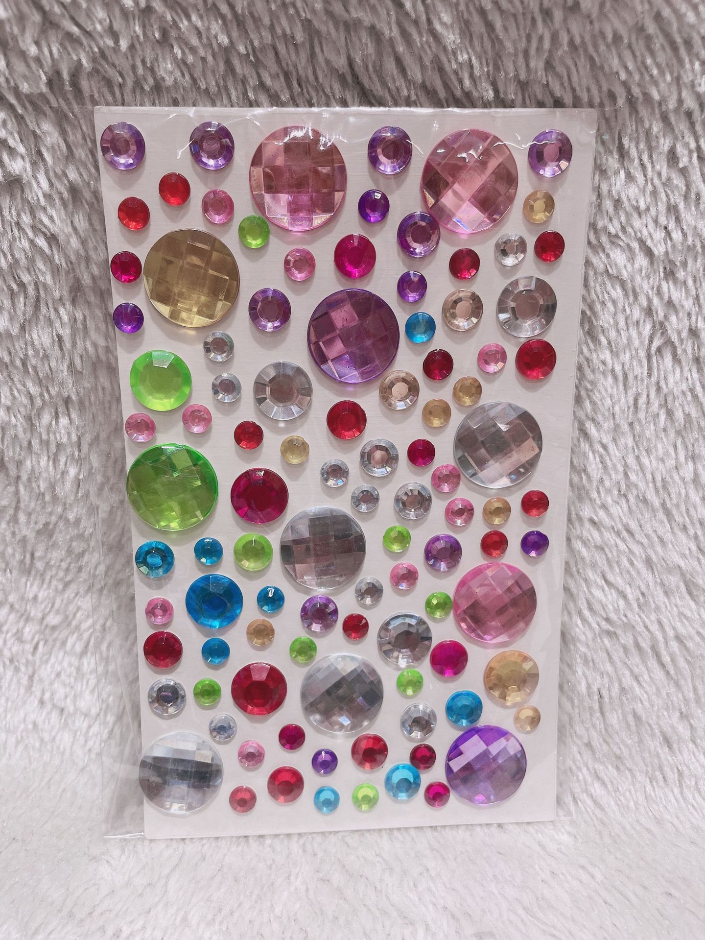 白卡纸满天星圆形