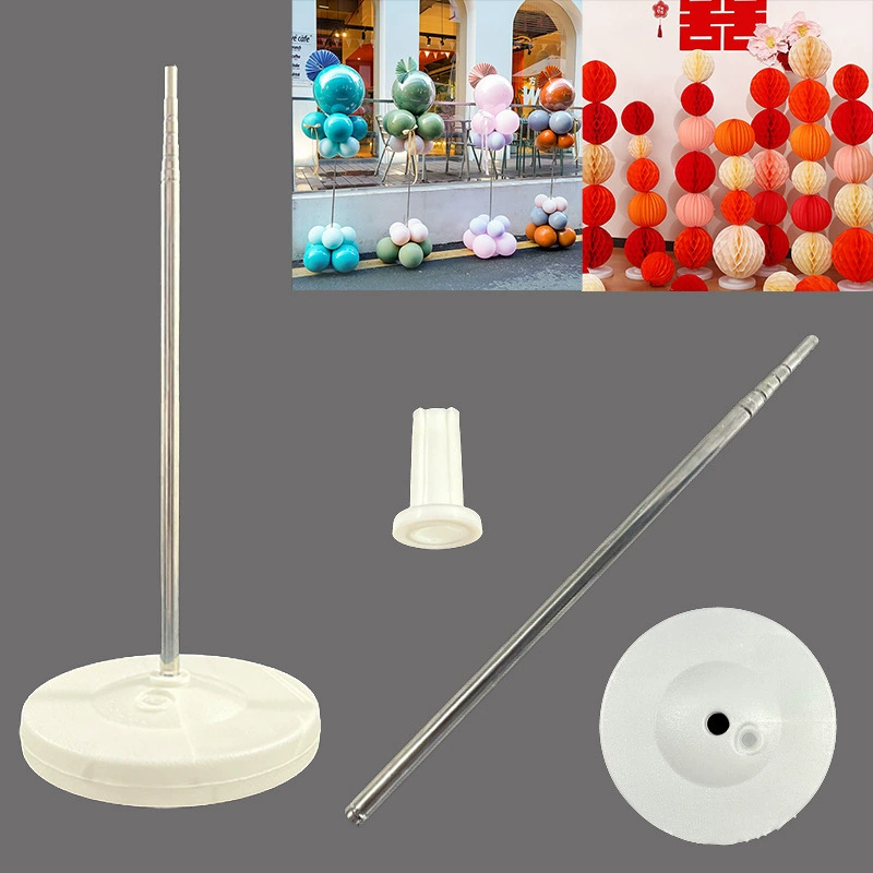 Сотовый шарик воздушный шар телескопический стержень из нержавеющей стали дорожный кронштейн для впрыска воды основание день рождения свадебная комната