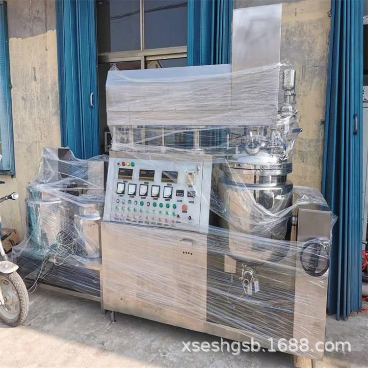 乳化机 二手化妆品乳化机 膏霜真空均质乳化机 300L500L乳化机