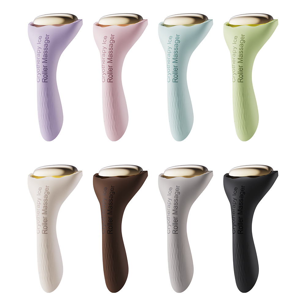 Cross-Border New Product Roller Beauty Device, Facial Massager, Ice Roller, Facial Redness Relief