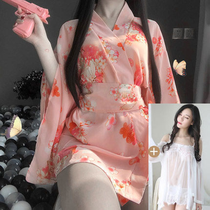 Abrigo kimono + camisón de hadas