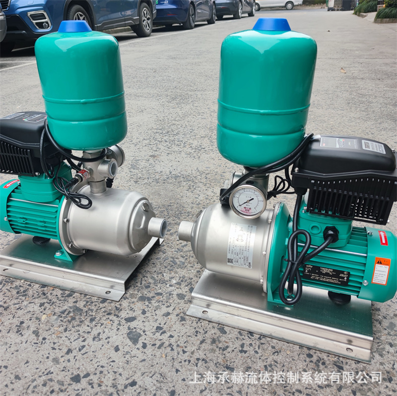 德国威乐背负式变频泵MHI205N学校供水冷热水循环泵DN25口径