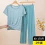 夏季薄款短袖宽松睡衣