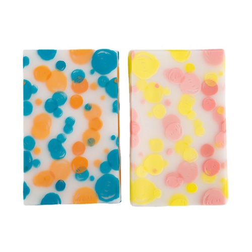 Summer new ins style baking packaging bag colorful bubble flat pocket snowflake candy packaging 100 pieces/piece