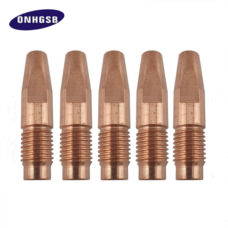 厂家生产批发机器人导电嘴二氧化碳气保焊枪导电嘴焊接配件