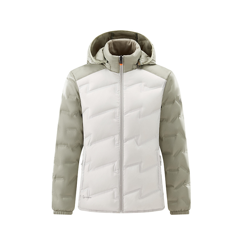 Chaqueta corta de diamante ligera y delgada, chaqueta deportiva con capuz para hombres y mujeres, chaqueta delgada para mujeres, fábrica al por mayor