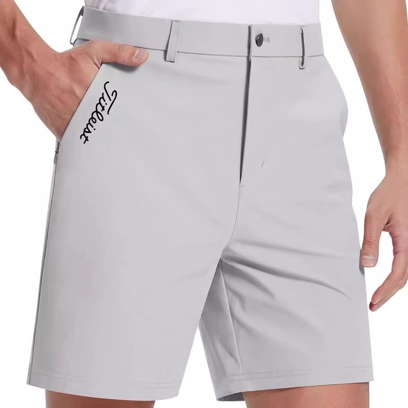 2025 New Golf Men's Shorts Summer Cool Stretch Men's Pants Breathable Sports Golf Shorts