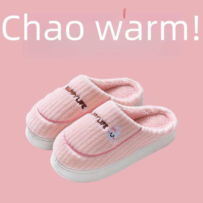 In magazzino pantofole di cotone da donna per la casa autunno e inverno scarpe da casa calde da interno coppia pantofole scarpe da casa invernali da uomo produttore_voghion.com
