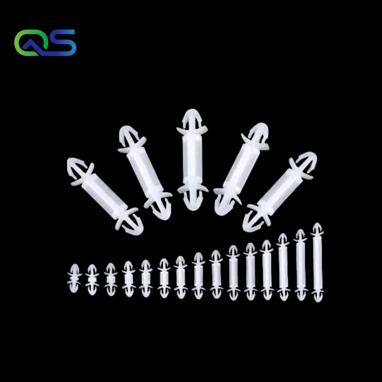 尼龙线路板支架PC板隔离柱飞机型间隔柱增高柱双头塑料支撑柱卡扣