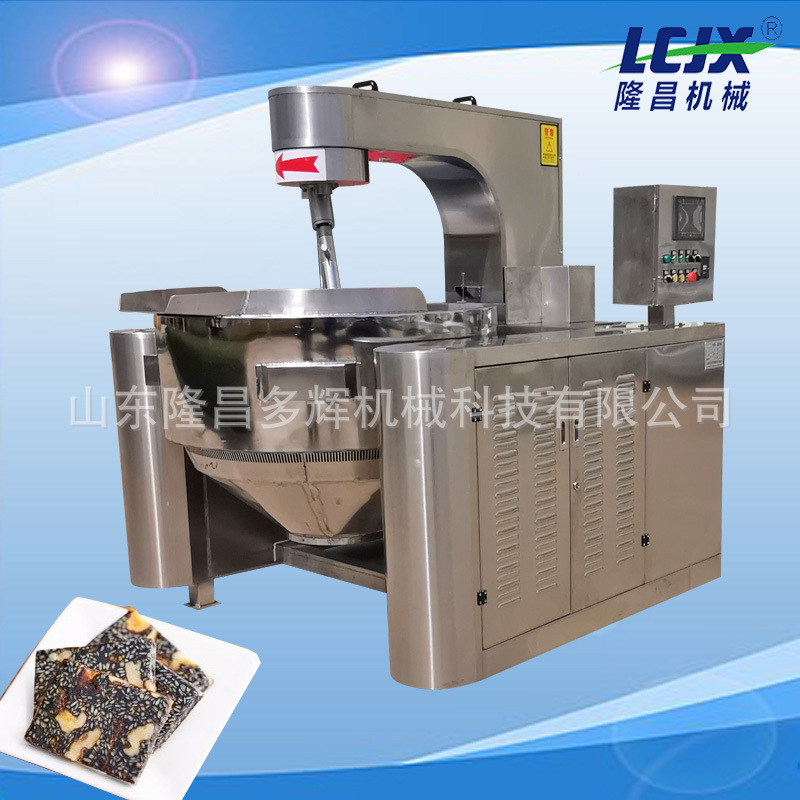 高粘度熬胶锅  化糖搅拌炒锅  行星炒菜机 电磁行星粥类搅拌锅