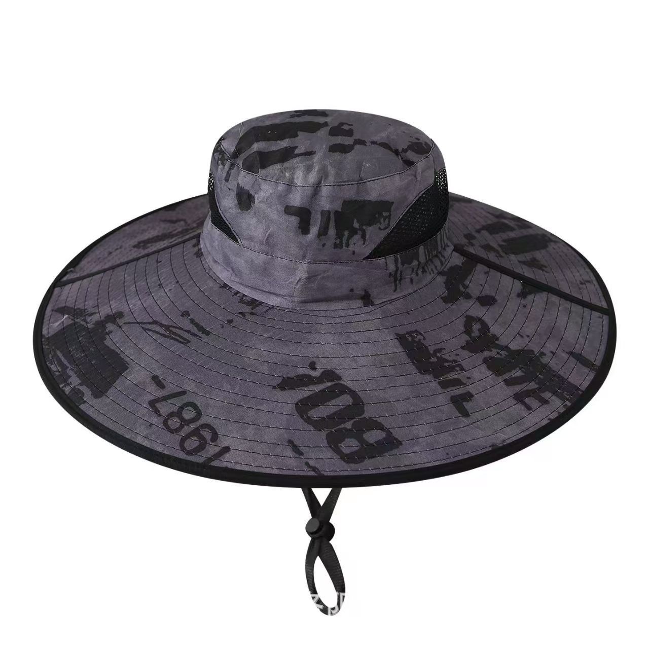 15cm Large Brim Hat Men's Outdoor Sun Protection Hat Summer Sun Hat Fishing Hat Mountaineering Fisherman Hat