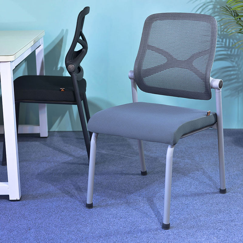 Small Bee Conference Room Conference Chair Simple Office Training Talk about Staff and Students Computer Four-Leg Easy Backrest Chair