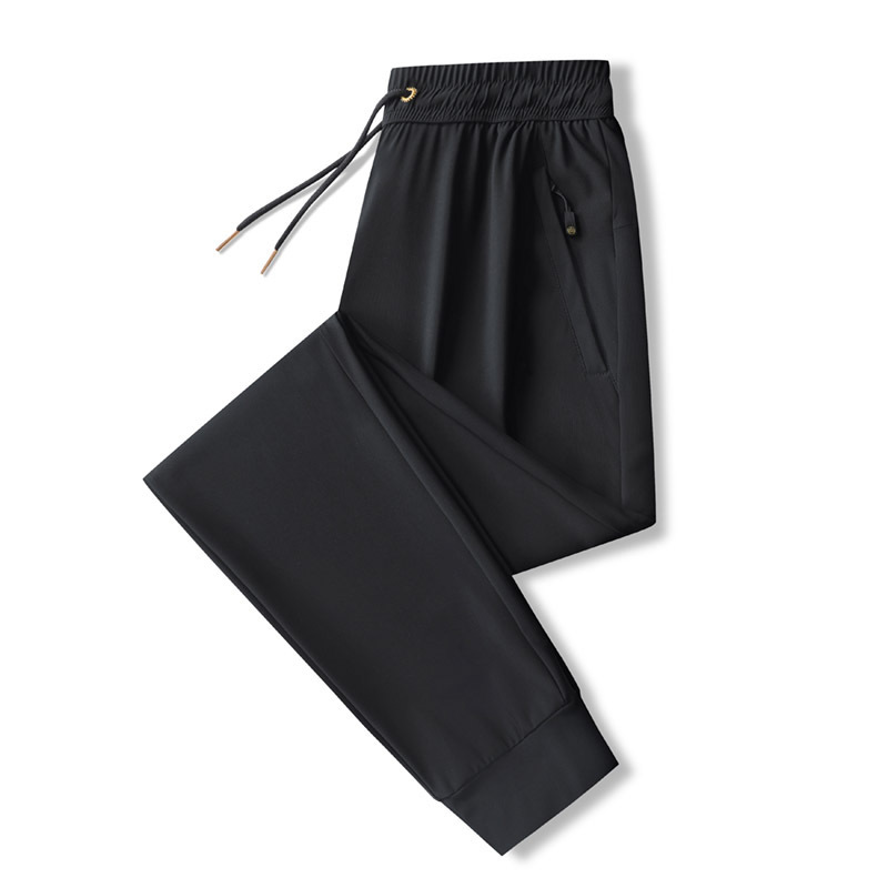 Summer Men's Outdoor Casual Pants Elastic Sports Loose Breathable Ice Silk Quick-Drying Breathable 23388 Running Men's Pants Summer Men's Outdoor Casual Pants Elastic Sports Loose Breathable Ice Silk Quick-Drying Breathable 23388 Running Men's Pants