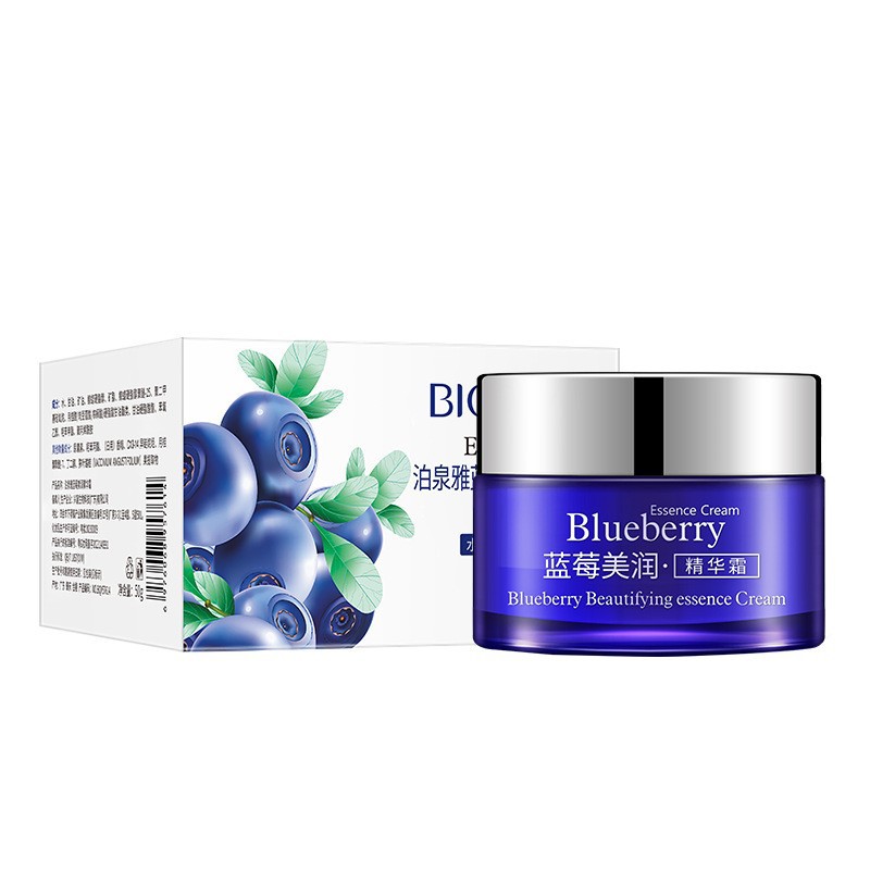 Poquenya Blueberry Essence, crema hidratante, crema facial, crema hidratante.