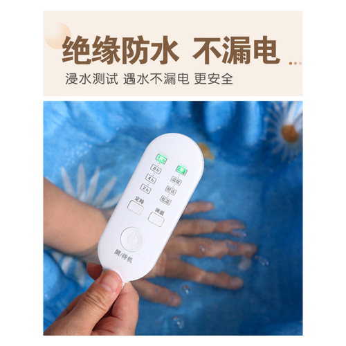 Electric Heating Blanket Single/Dual Control Temperature Regulating Electric Mattress Safe Three-Person Household Student Dormitory