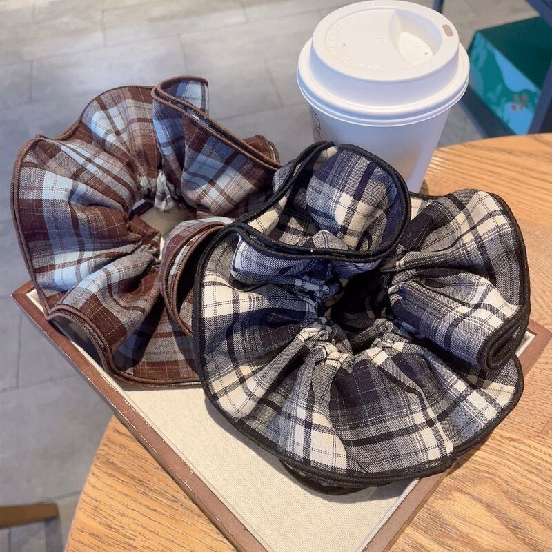 Plaid Haargummi In Edlem Design Für Den Herbst Und Winter_voghion.com