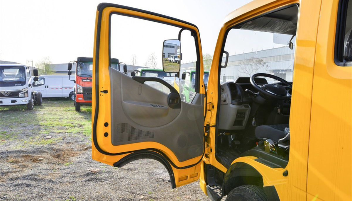 Export Overseas Small Double Row Seat Dump Truck 3 Tons 5 Tons 6 Tons 8 Tons Dump Truck