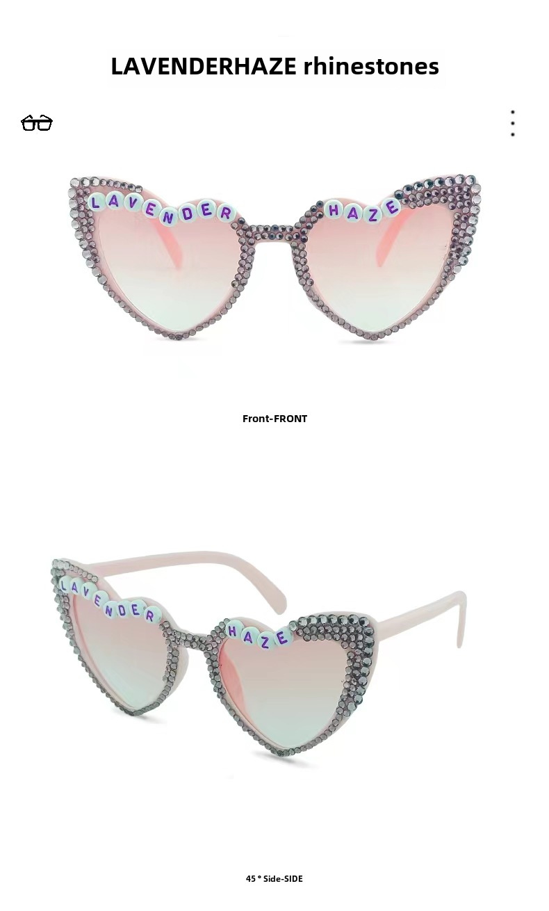 Cross-border New Wedding Sunglasses Cross-border Hot Sunglasses Women High Sense Men Summer Sunscreen Bridal Glasses Wholesale_voghion.com