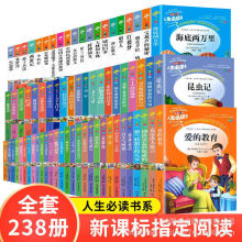 名师点评爱的教育昆虫记海底两万里大林和小林小学生课外读物批发