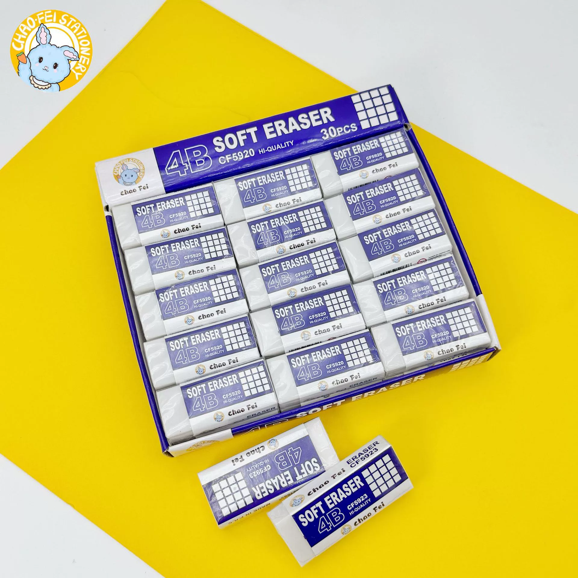 4B Clean Eraser студенческий экзамен художественная эскизная Живопись ПВХ ластик меньше обрезков канцелярские товары на заказ оптом