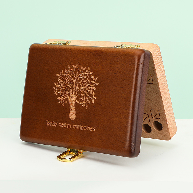 큰 갈색 나무 패턴 - 중국어