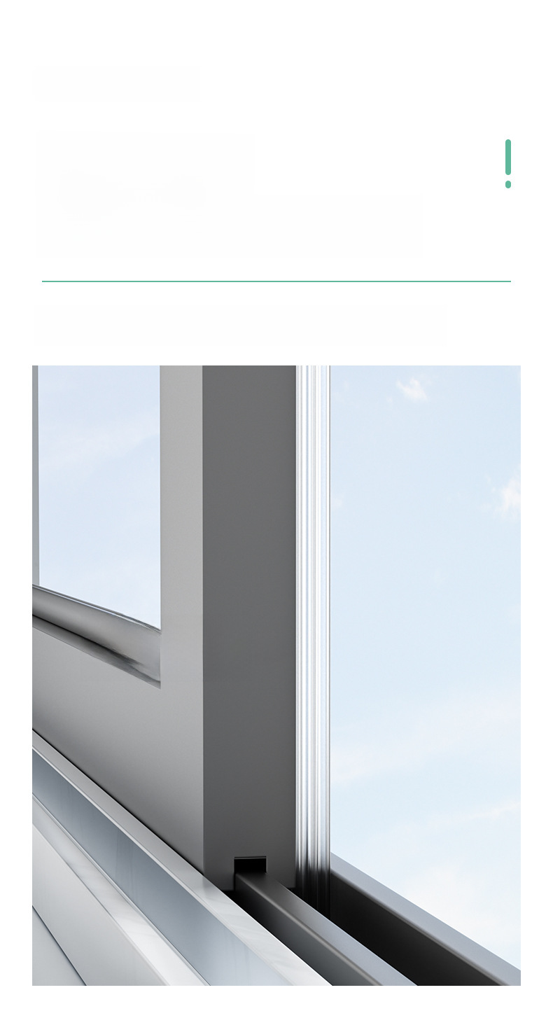 Sliding window sealing strip window windshield artifact gap filling plug strip plastic steel window windshield sealing window waterproof strip