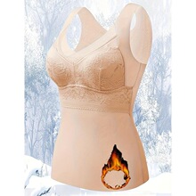 R 44165 Winter Warm Seams Bra Camisole ���ޱ�ů����