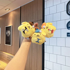新しいプリン犬ぬいぐるみペンダント人形卸売インターネット有名人人形ギフト漫画キーホルダーぬいぐるみ