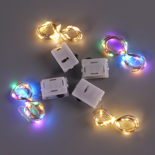 LED flash cross-border copper wire small light string lantern gift box light strip decorative star light string light wholesale