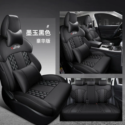 Modelə uyğun (Original) oturacaq örtükləri, X7 special seat cover fully - deluxe-edition-dark-jade-black-special-car