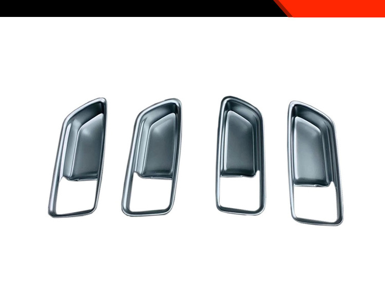 Suitable for Corolla Cross modified inner door bowl Decoration bright frame front Landa Rui put special inner handle trim strip