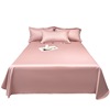 A category 100 long velvet cotton full cotton bed single -piece pure cotton quilt single double solid color spring and summer sheet wholesale