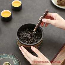 GD53紫砂陶瓷茶叶罐密封罐防潮储存茶罐通用家用瓷罐摆件